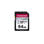 TRANSCEND MEMORY CARD 64GB SD Card UHS-I U3 A1 Ultra Performance